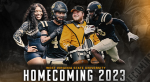 West Virginia State University Homecoming logo